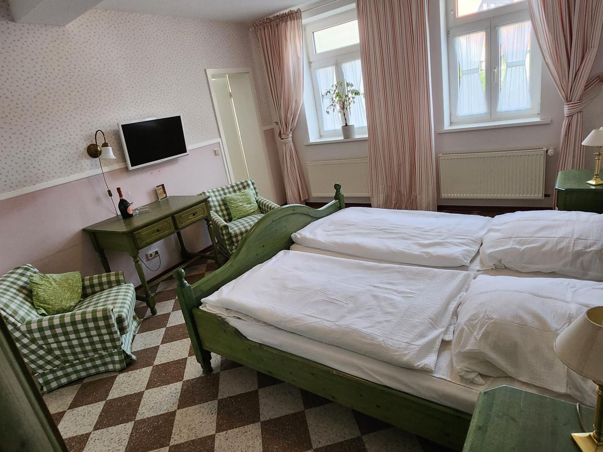 Hotel Garni Zur Post 베르니게로데 외부 사진