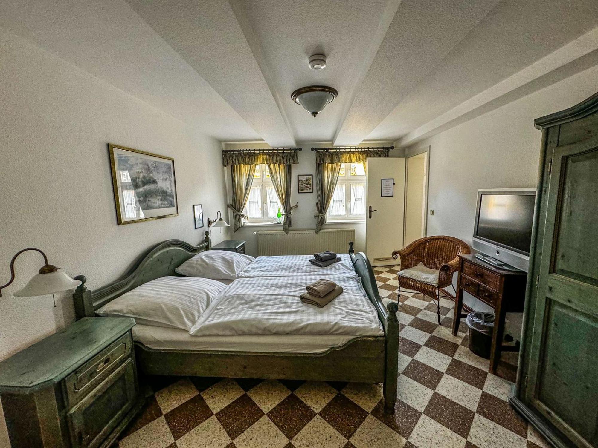 Hotel Garni Zur Post 베르니게로데 외부 사진