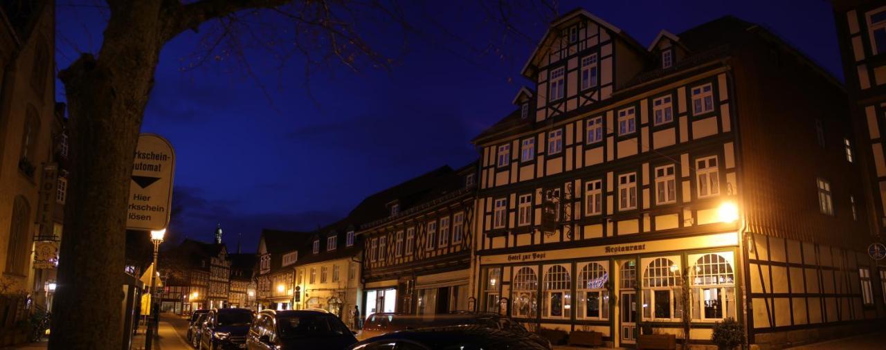 Hotel Garni Zur Post 베르니게로데 외부 사진